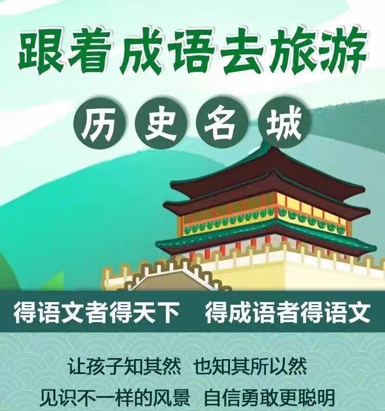 跟着成语去旅游196集全（千年古都76集+文化名城120集）-中文资源库