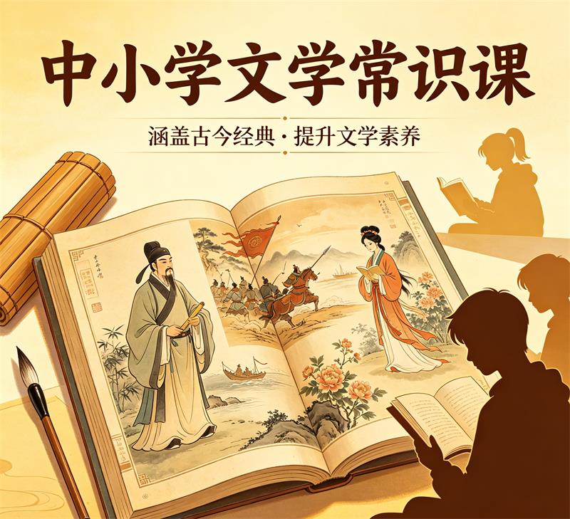 《中小学文学常识课》音频资料百度网盘免费下载-中文资源库