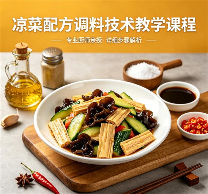 凉菜配方调料调味料技术教学凉拌菜技术配方小吃视频教程-中文资源库