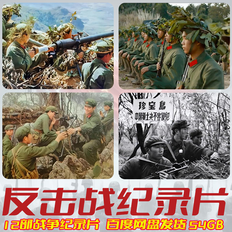 中国反击战争纪录片 六次卫国战争 64GU盘-中文资源库
