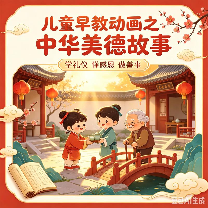 儿童早教动画之中华美德故事 早教动画免费下载-中文资源库