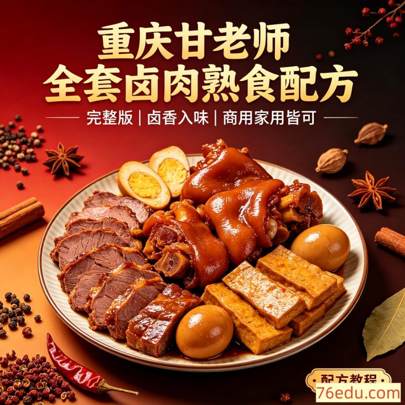 重庆甘老师全套卤肉熟食配方(完整版)-中文资源库