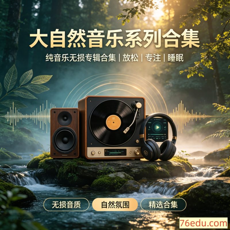 大自然音乐系列合集 纯音乐无损专辑合集-中文资源库