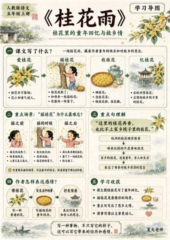 【高彩版31页】26秋五上语文学习导图(新增日积月累古诗).pdf-中文资源库