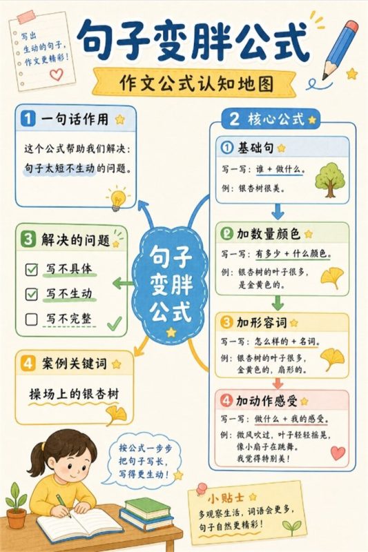 【6页高彩版】教你如何写出优美，丰富的句子.pdf-中文资源库
