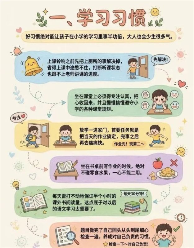 【5页完整版】26秋幼小衔接的衔接内容.pdf-中文资源库