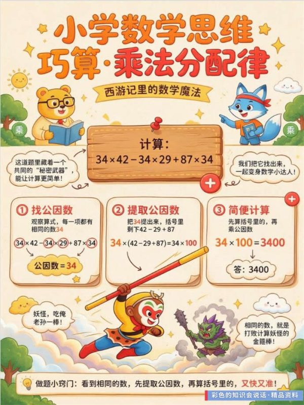 【13页高彩版】26秋小学必学思维训练13大类.pdf-中文资源库