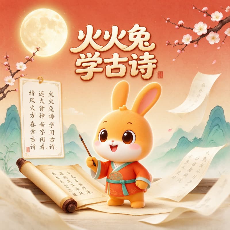 火火兔学古诗动画全集免费下载-中文资源库